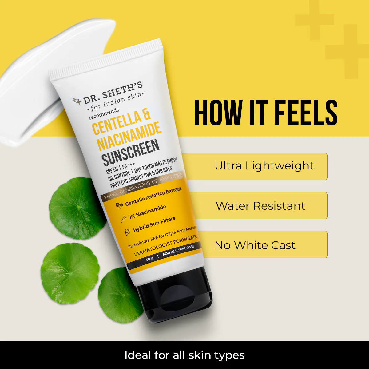 Centella & Niacinamide Oil & Acne Control Sunscreen - 50g - Image 5
