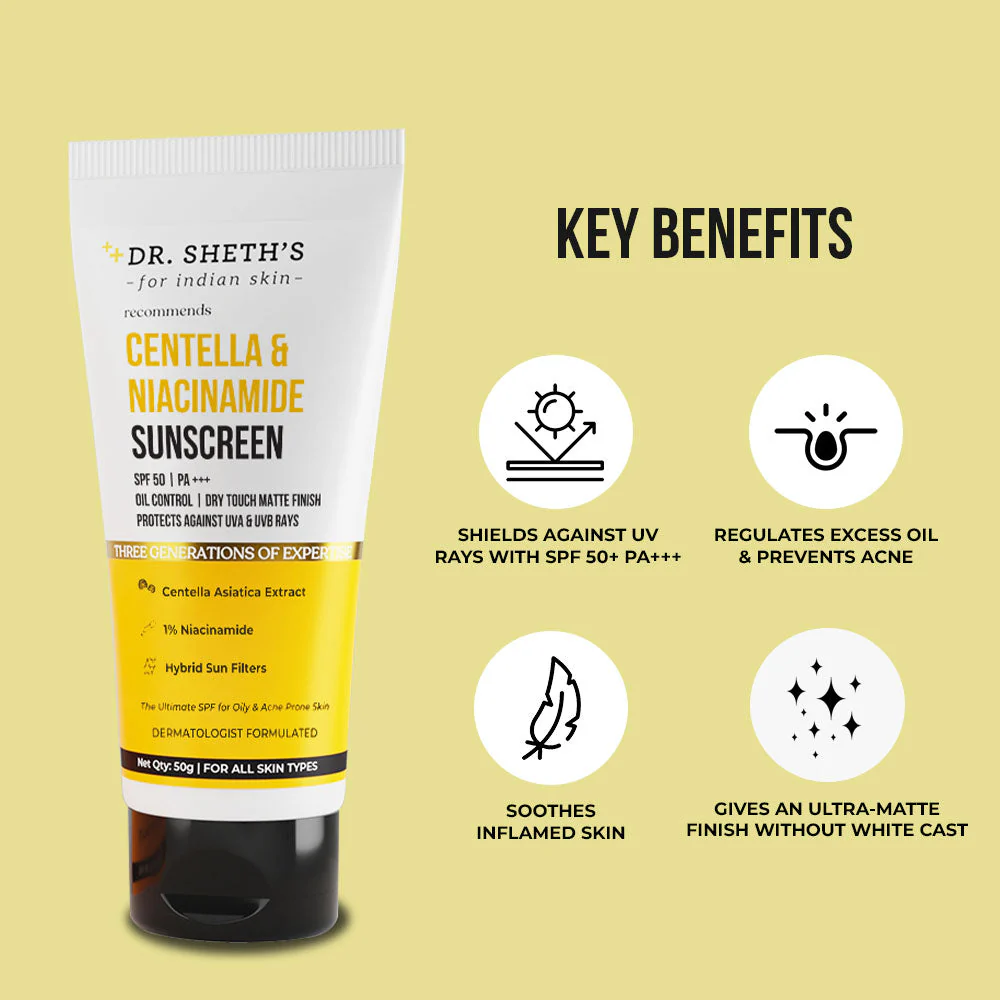 Centella & Niacinamide Sunscreen - 50g (Pack of 2) - Image 5