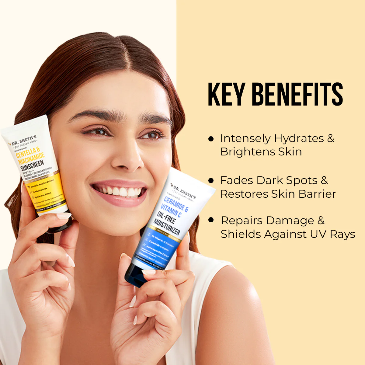Ceramide & Vitamin C Moisturize & Protect Combo - Image 5