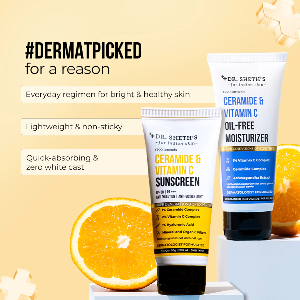 Ceramide & Vitamin C Moisturize & Protect Combo - Image 6