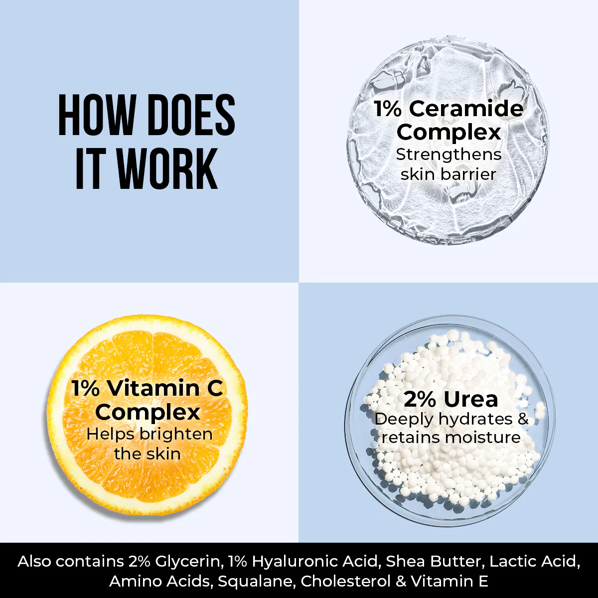 Ceramide & Vitamin C Moisturizing Cream - 50g - Image 5