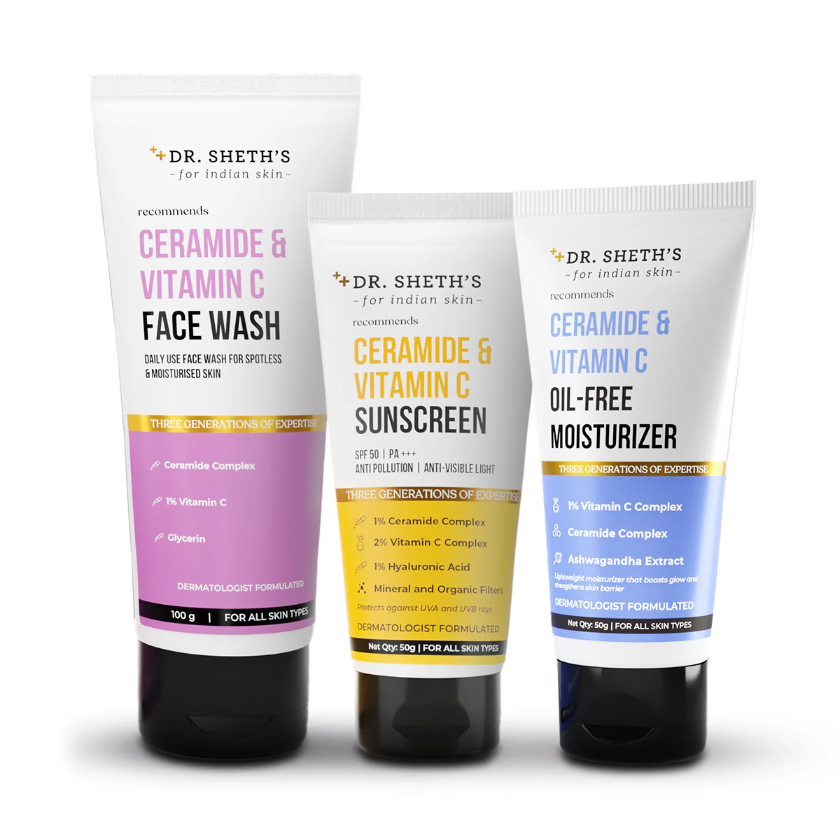 Ceramide & Vitamin C Trio