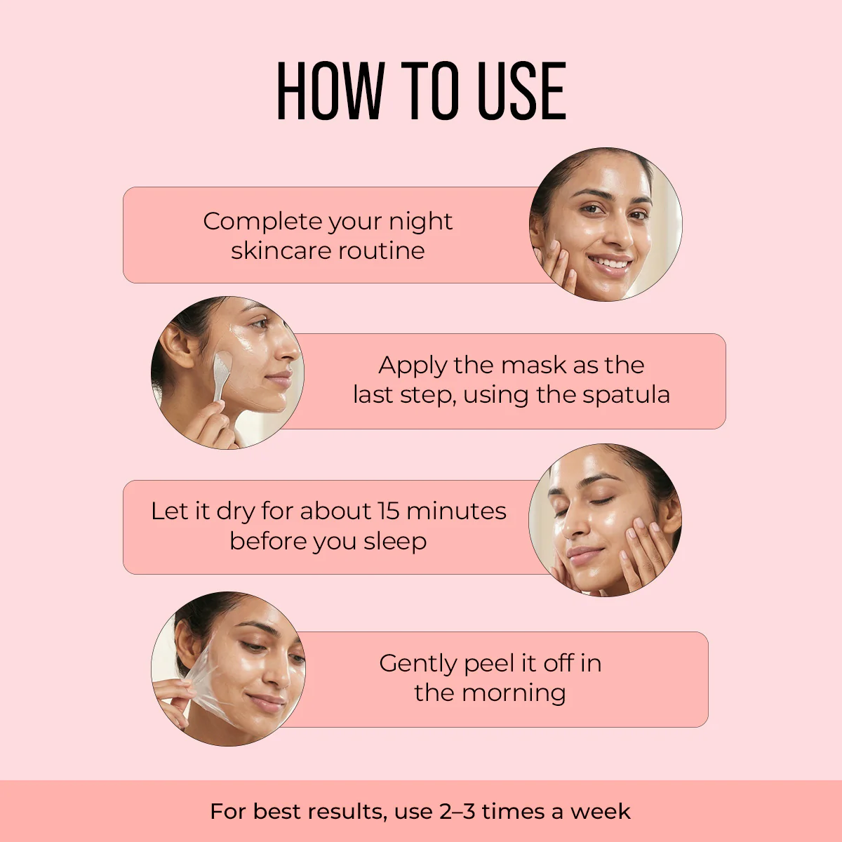 Collagen & Vitamin C Overnight Moisture Wrapping Mask - 50ml - Image 7