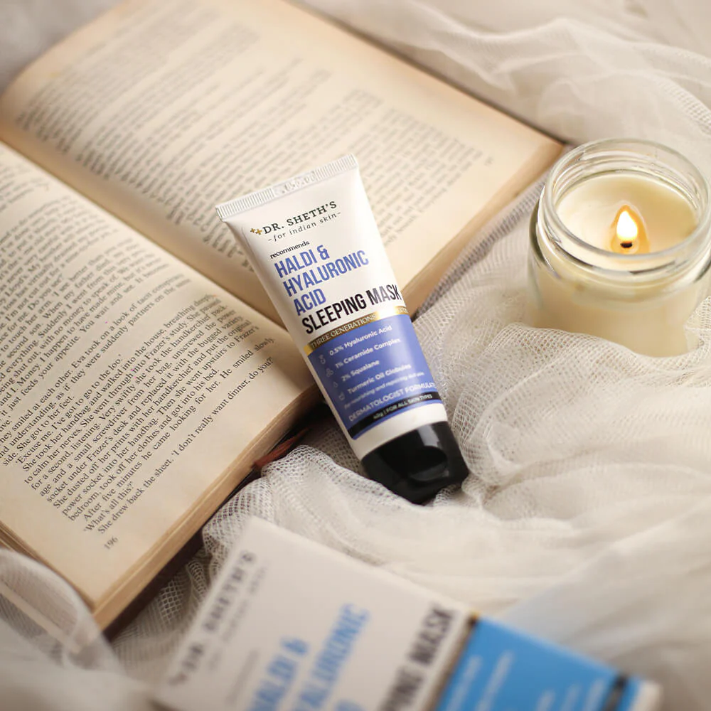Haldi & Hyaluronic Acid Sleeping Mask - 40g - Image 3