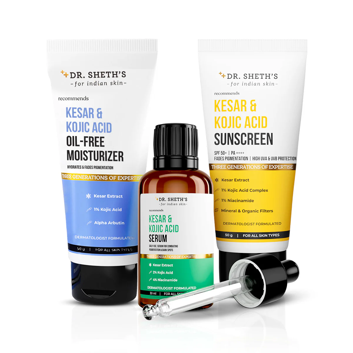 Kesar & Kojic Acid Anti-Pigmentation Trio - Image 10