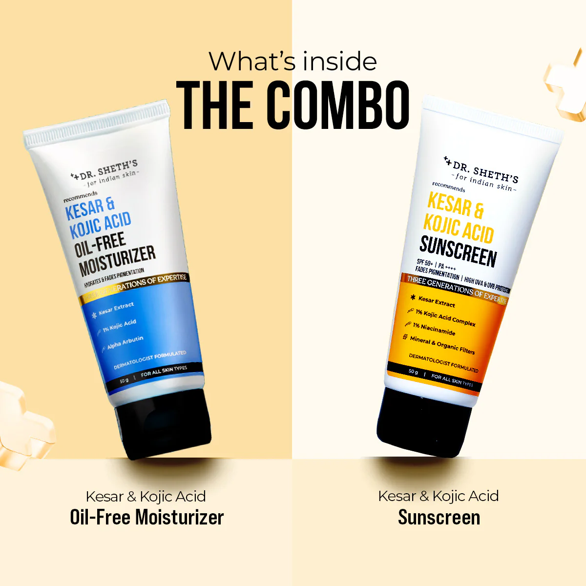 Kesar & Kojic Acid Moisturize & Protect Combo - Image 4
