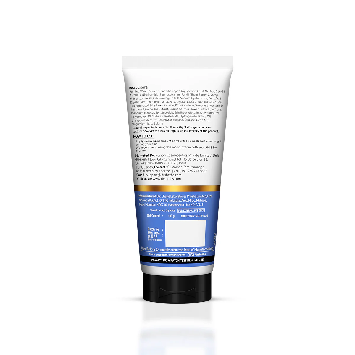 Kesar & Kojic Acid Moisturizing Cream - 100g - Image 13