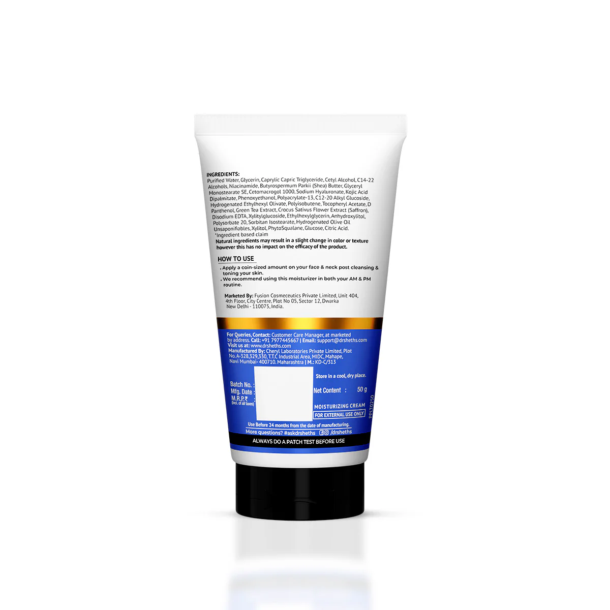 Kesar & Kojic Acid Moisturizing Cream - 50g - Image 12