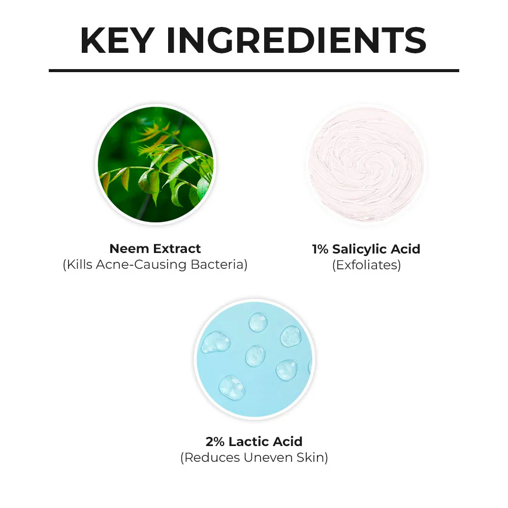 Neem & Salicylic Acid Body Wash - 250ml - Image 5